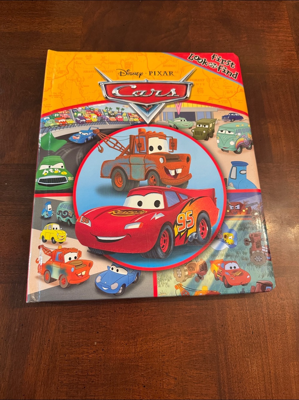 Disney Pixar Cars First Look and Find Book Search Point and Match